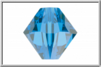 Swarovski� Bicone 5328, 3mm, 243 - capri blue, 25 Stk.